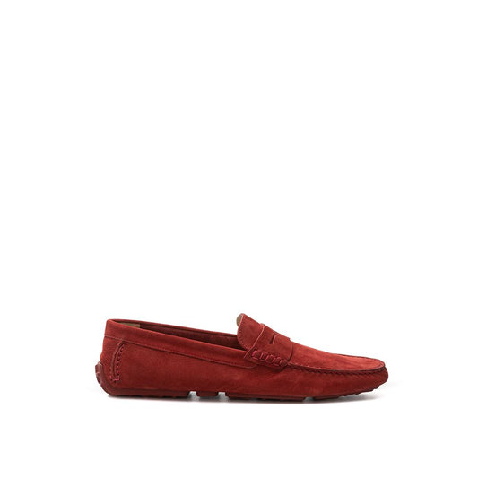 Bally Bordeaux Leather Loafer