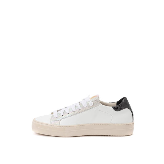 P448 White Leather Sneaker