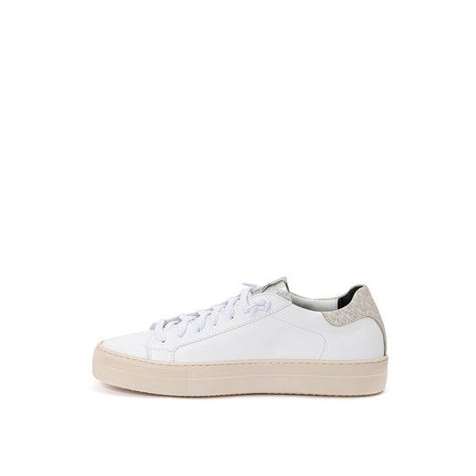 P448 White Leather Sneaker