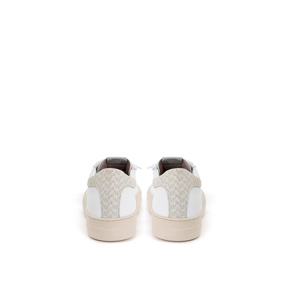 P448 White Leather Sneaker