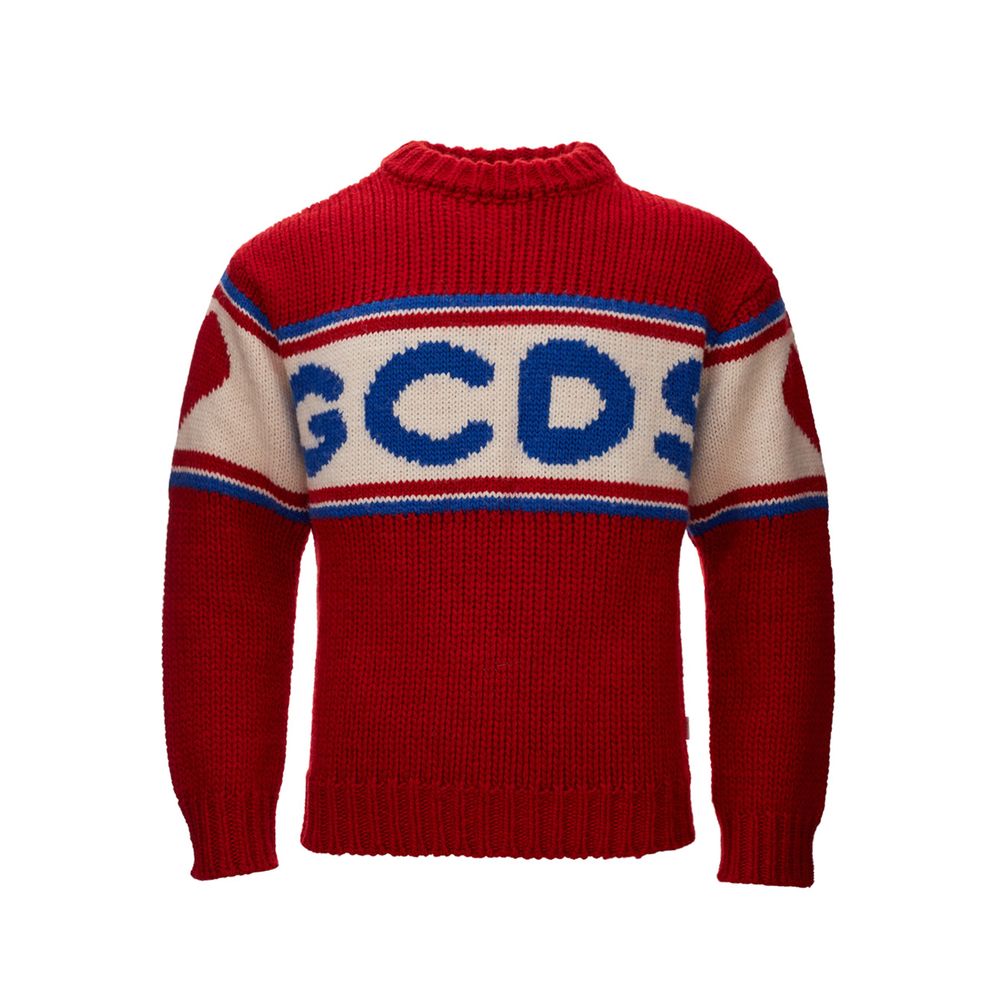 GCDS Red Wool Sweater