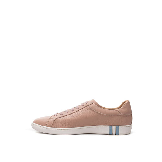 Bally Pink Leather Sneaker