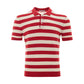 Gran Sasso Red Cotton Polo Shirt