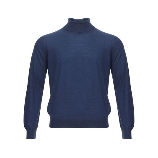 Gran Sasso Blue Cashemere Sweater