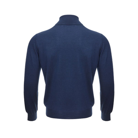 Gran Sasso Blue Cashemere Sweater