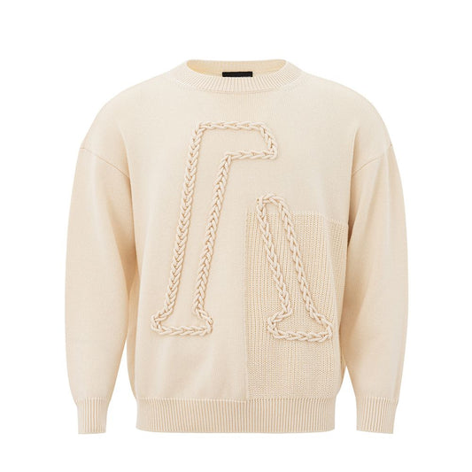 Emporio Armani Beige Wool Sweater