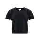 Bottega Veneta Black Cashmere Top