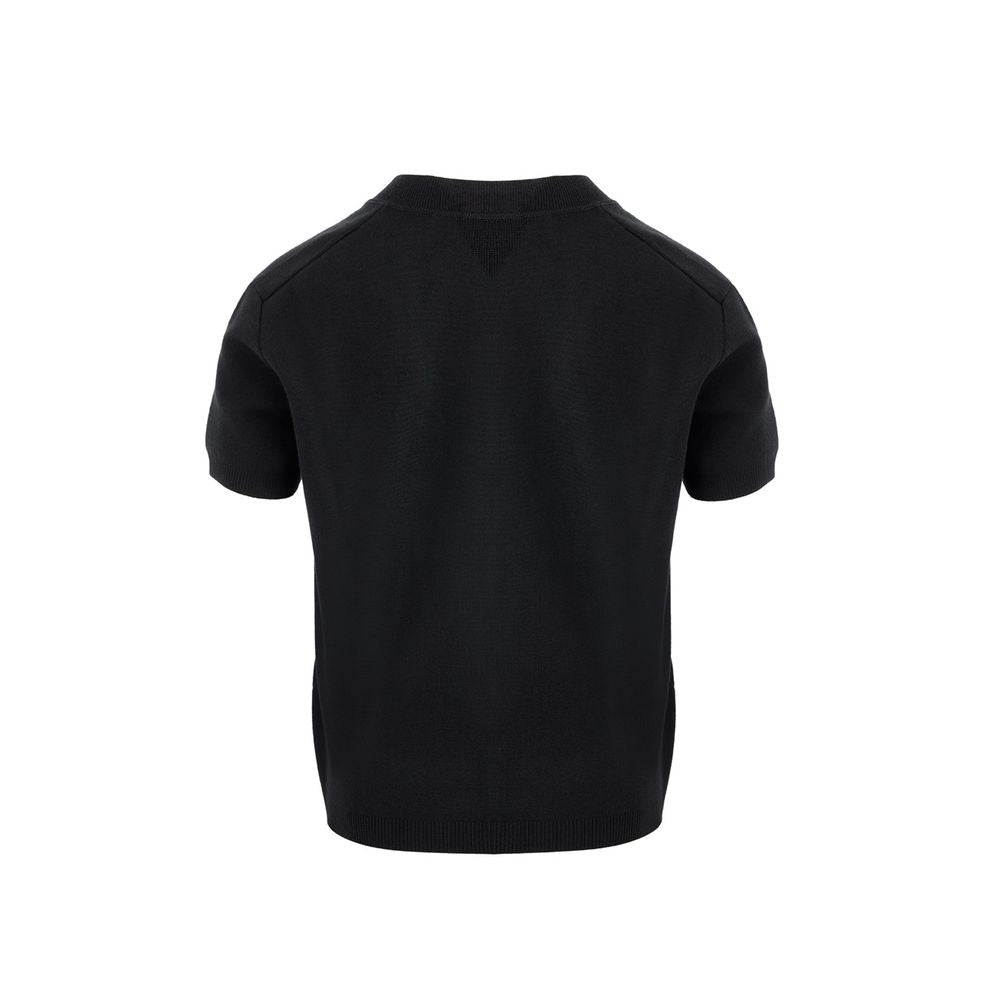 Bottega Veneta Black Cashmere Top