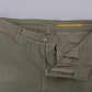 Daniele Alessandrini Beige Cotton Stretch Slim Fit Chinos