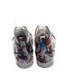 Christian Louboutin Louis Orlato Flat Leather Printed High Top Sneakers