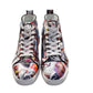 Christian Louboutin Louis Orlato Flat Leather Printed High Top Sneakers