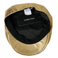 Dolce & Gabbana Metallic Gold Polyester Newsboy Hat Men