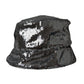 Dolce & Gabbana Silver Sequined Nylon Bucket Hat Men