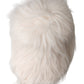 Dolce & Gabbana Off White Faux Fur Baseball Hat Men