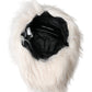 Dolce & Gabbana Off White Faux Fur Baseball Hat Men