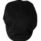 Dolce & Gabbana Black Cotton Blend Logo Newsboy Hat Men