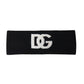 Dolce & Gabbana Black DG Cashmere Knitted Head Band Hat Men