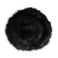 Dolce & Gabbana Black Faux Fur Womens Bucket Hat