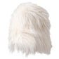 Dolce & Gabbana White Acrylic Fur Womens Bucket Hat