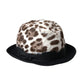 Dolce & Gabbana Multicolor Leopard Women Fedora Hat