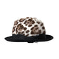 Dolce & Gabbana Multicolor Leopard Women Fedora Hat