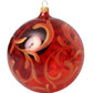 Dolce & Gabbana Multicolor Carretto Print Round Ornament Christmas Ball