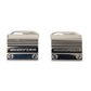 Dolce & Gabbana Silver Plated Metal Brass DG Logo Pin Cufflinks