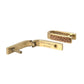 Dolce & Gabbana Gold Plated Metal Brass Pin Men Cufflinks