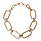 Dolce & Gabbana Gold Tone Brass Large Link Chain Jewelry Necklace