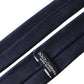 Dolce & Gabbana Blue Solid Silk Adjustable Tie Men