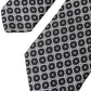 Dolce & Gabbana Black White Patterned Silk Adjustable Men Tie