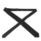 Dolce & Gabbana Black Logo Cotton Blend Adjustable Tie