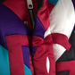 Dolce & Gabbana Multicolor Logo Windbreaker Puffer Jacket