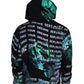 Dolce & Gabbana Multicolor Print Hooded Sweatshirt Sweater