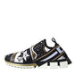 Dolce & Gabbana Multicolor Comet Star Print Sorrento Sneakers Shoes