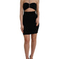 Dolce & Gabbana Black Cut Out Bodycon Mini Dress