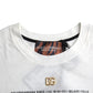 Dolce & Gabbana White Tiger Graphic Print T-shirt