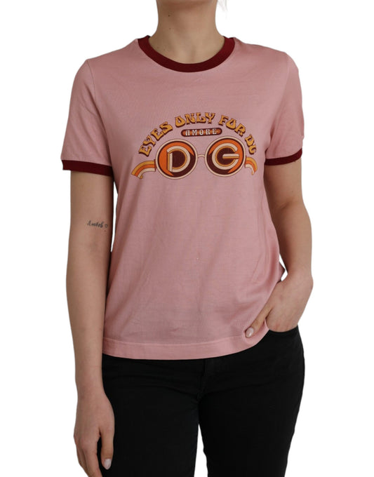 Dolce & Gabbana Pink Logo T-shirt