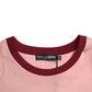 Dolce & Gabbana Pink Logo T-shirt