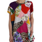 Dolce & Gabbana Multicolor Patchwork Top