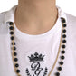 Dolce & Gabbana White Necklace T-shirt