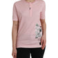 Dolce & Gabbana Pink Floral Print T-shirt