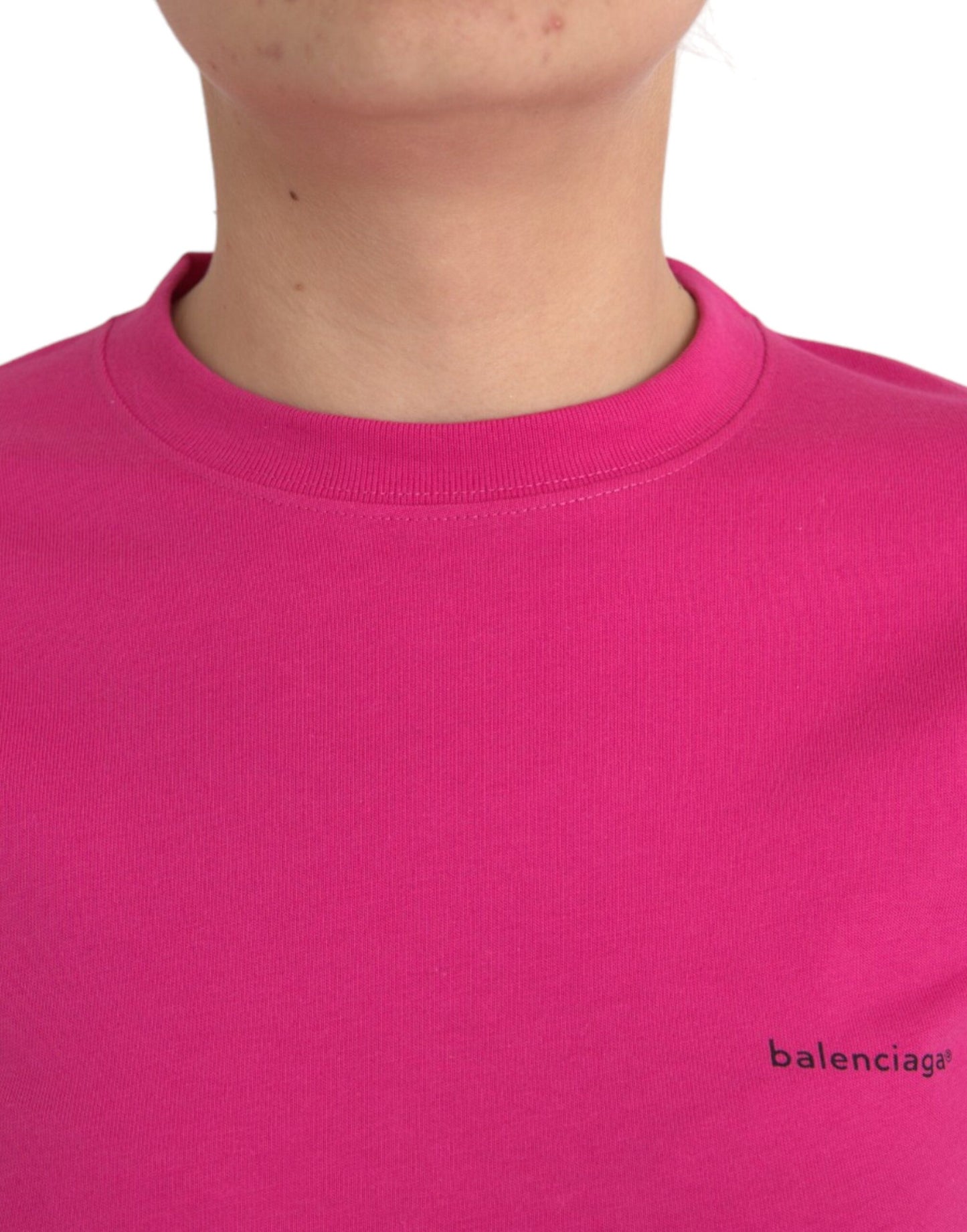 Balenciaga Pink Logo T-shirt