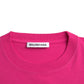 Balenciaga Pink Logo T-shirt