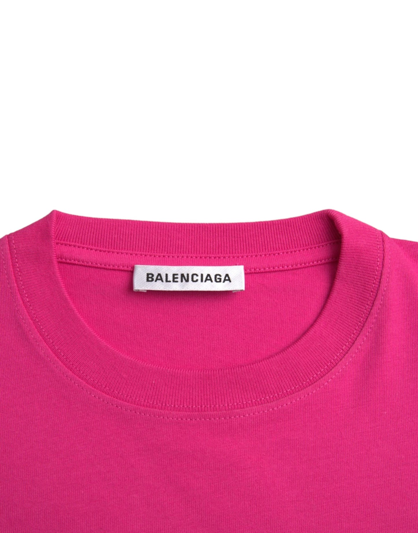 Balenciaga Pink Logo T-shirt