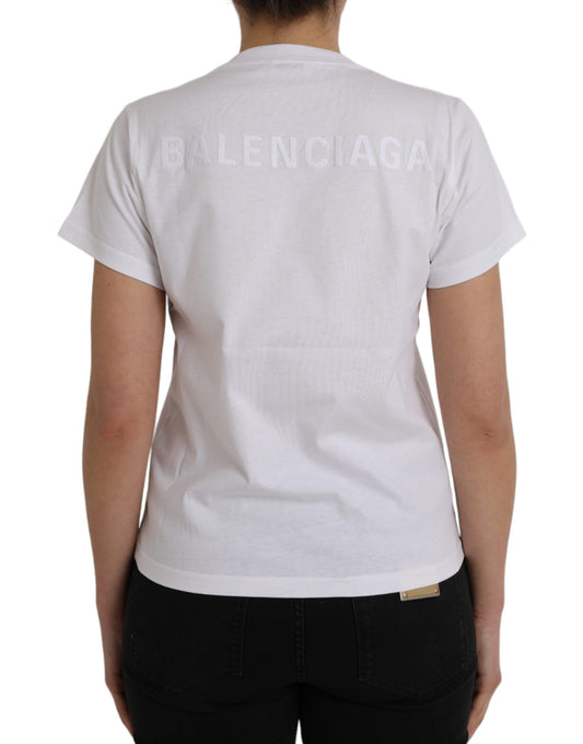 Balenciaga White Logo T-shirt