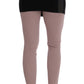 Dolce & Gabbana Pink Stretch Waist Tights Stockings