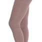 Dolce & Gabbana Pink Stretch Waist Tights Stockings