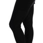 Dolce & Gabbana Black Cashmere Silk Stretch Tights Stockings