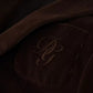 Dolce & Gabbana Brown Corduroy Slim Fit Coat DG Logo Blazer